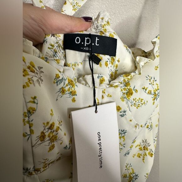 OPT Toile de Jouy Dress Maxi Size XS - Picture 9 of 11